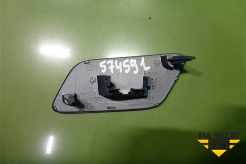 Крышка форсунки омывателя фары правая (до 2019г новая) (4M0807754B) для Audi Q7 c 2015г (Ку 7)