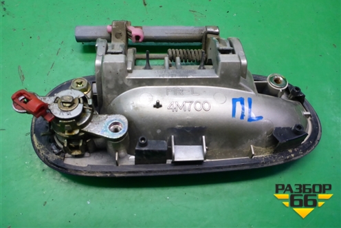 Ручка наружная двери передней левой для Nissan Bluebird Sylphy с 2000-2005г (Блюбирд Силфи)