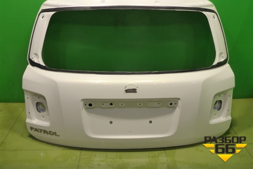 Дверь багажника без стекла (до 2020г) (K010M1LLAB) для Nissan Patrol (Y62) с 2010г (Патрол)