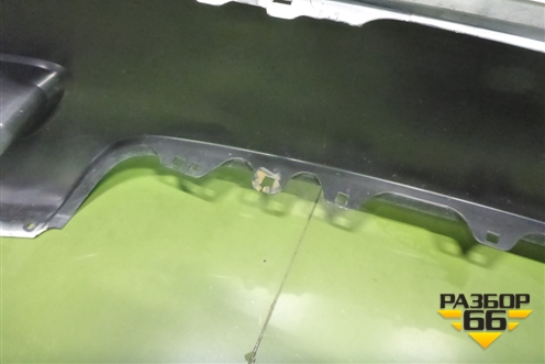 Бампер задний (дубликат под парктроник) для Nissan Patrol (Y62) с 2010г (Патрол)