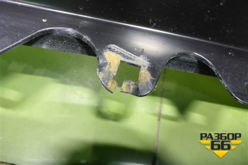 Бампер задний (дубликат под парктроник) для Nissan Patrol (Y62) с 2010г (Патрол)