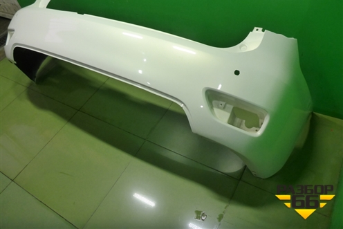 Бампер задний (дубликат под парктроник) для Nissan Patrol (Y62) с 2010г (Патрол)