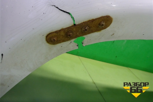 Бампер задний (дубликат под парктроник) для Nissan Patrol (Y62) с 2010г (Патрол)