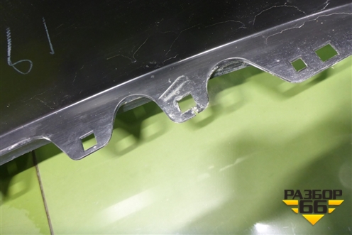 Бампер задний (дубликат под парктроник) для Nissan Patrol (Y62) с 2010г (Патрол)