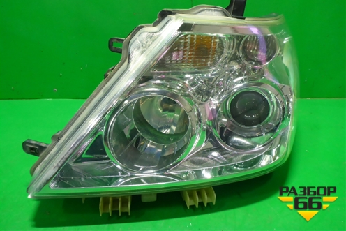 Фара левая (до 2014г ксенон с блоком и лампой) (260601LB1B) для Nissan Patrol (Y62) с 2010г (Патрол)