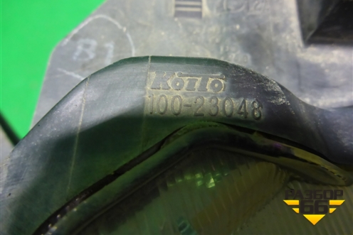 Фара левая (до 2014г ксенон с блоком и лампой) (260601LB1B) для Nissan Patrol (Y62) с 2010г (Патрол)