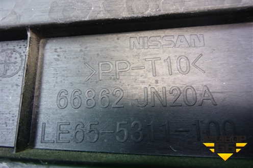 Решетка стеклоочистителей (правый руль) (66862JN20A) для Nissan Teana (J32) с 2008-2013г (Теана)