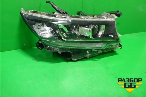 Фара правая (после 2017г LED без блока) (8114560N20) для Toyota Land Cruiser Prado(150) с 2009г (Ленд Крузер Прадо)