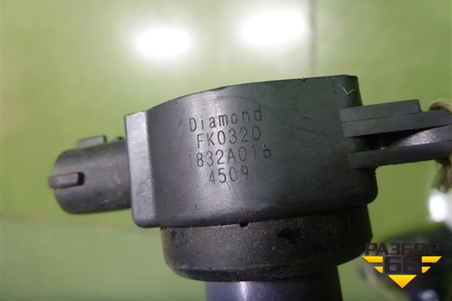 Катушка зажигания (1.8л 4B10) (1832A016) для Mitsubishi Lancer-X с 2007г (Лансер)