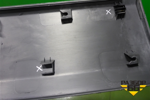 Накладка двери передней правой (96439708) для Chevrolet Captiva с 2006-2011г (Каптива 1 до рестаилинг)