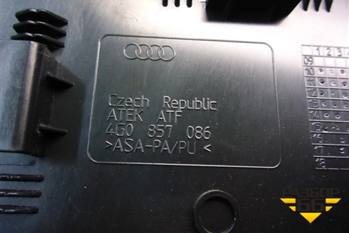 Накладка на торпедо (боковая правая) (4G0857086) для Audi A6 (C7) с 2011-2018г (А6)