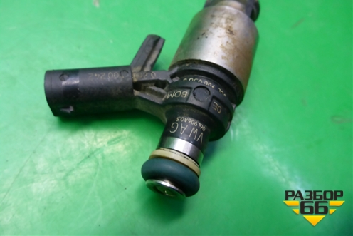 Форсунка инжекторная электрическая (1.8л CYG) (06L906036J) для Audi A6 (C7) с 2011-2018г (А6)