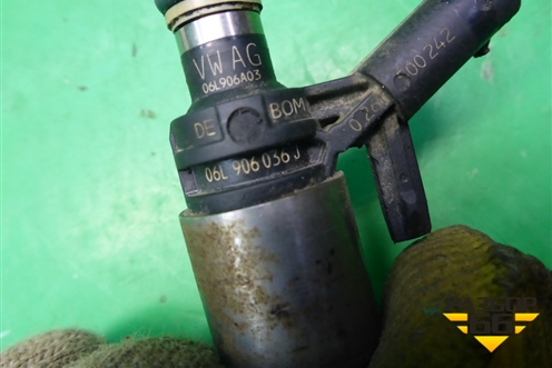 Форсунка инжекторная электрическая (1.8л CYG) (06L906036J) для Audi A6 (C7) с 2011-2018г (А6)
