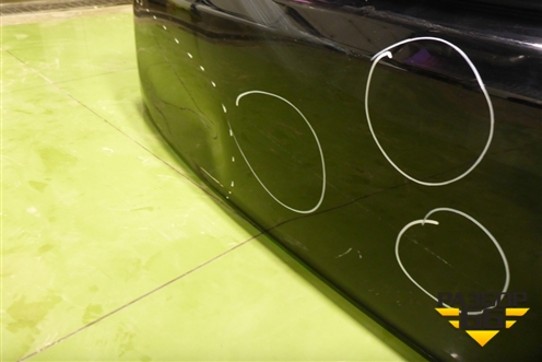 Дверь багажника без стекла (LR061391) для Land Rover Discovery Sport с 2014г (Дискавери Спорт)