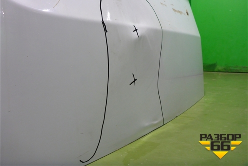 Дверь багажника левая (под стекло) (901015964R) для VAZ Largus/Ларгус с 2012-2024г