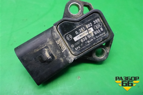 Датчик абсолютного давления (1.4л CAX) (038906051B) для Volkswagen Jetta с 2010-2019г (Джетта)