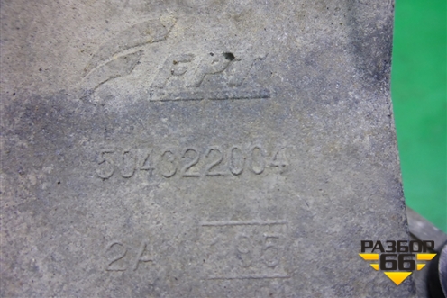 Кронштейн двигателя левый (2.3л F1AE0481D) (504322004) для Fiat Ducato (250) с 2006г (Дукато)