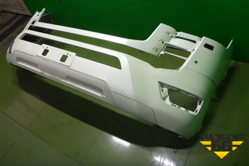 Бампер передний (под парктроник и омыватели) (7685160020) для Toyota Land Cruiser (300) с 2021г (Ленд Крузер)