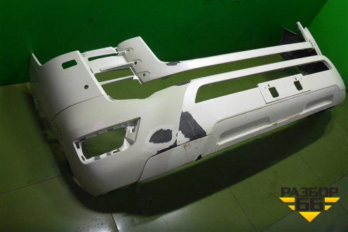 Бампер передний (под парктроник и омыватели) (7685160020) для Toyota Land Cruiser (300) с 2021г (Ленд Крузер)