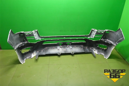 Бампер передний (под парктроник и омыватели) (7685160020) для Toyota Land Cruiser (300) с 2021г (Ленд Крузер)