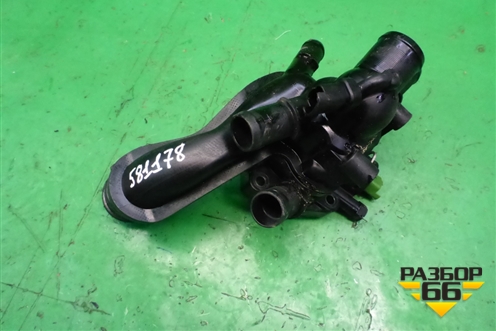 Корпус термостата (N14B16AB 1.6л EP6 турбо) для Mini Cooper R56 с 2005-2014г (Купер)