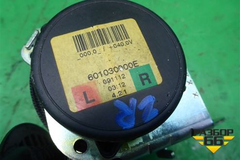 Ремень безопасности задний правый для Mini Cooper R56 с 2005-2014г (Купер)