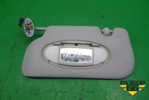 Козырёк солнцезащитный левый для Mini Cooper R56 с 2005-2014г (Купер)