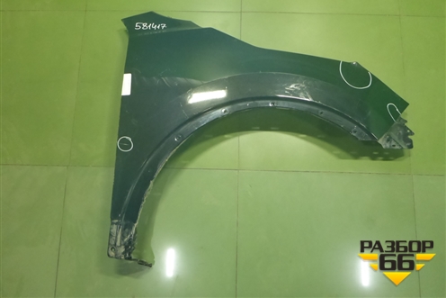 Крыло переднее правое (F31004EAMB) для Nissan Qashqai (J11E) с 2013г (Кашкай)