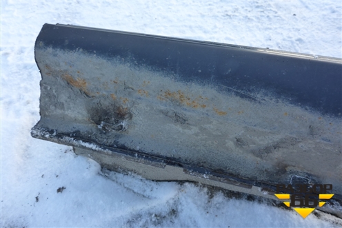 Порог со стойкой левый для Mitsubishi Lancer-X с 2007г (Лансер)