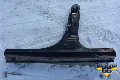 Порог со стойкой левый для Mitsubishi Lancer-X с 2007г (Лансер)