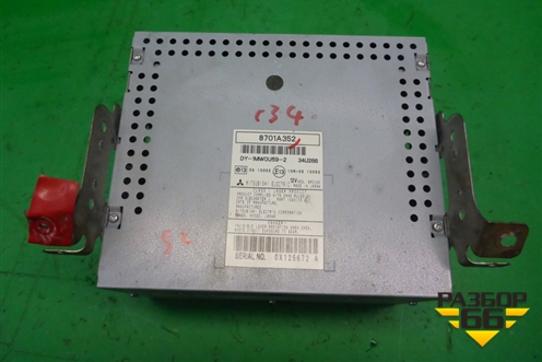 Магнитола (8701A352) для Mitsubishi Lancer-X с 2007г (Лансер)