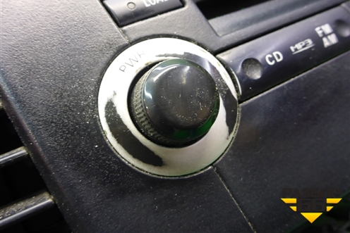 Магнитола (панель управления) (8002A378XA) для Mitsubishi Lancer-X с 2007г (Лансер)