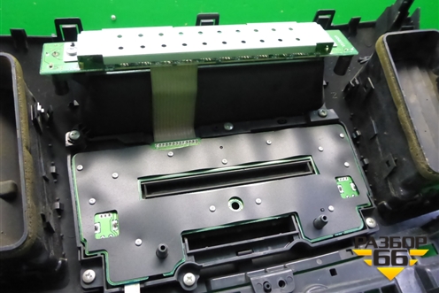 Магнитола (панель управления) (8002A378XA) для Mitsubishi Lancer-X с 2007г (Лансер)