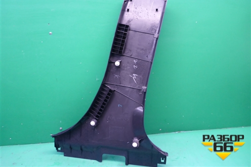 Обшивка стойки центральная нижняя левая (7211A055) для Mitsubishi Lancer-X с 2007г (Лансер)