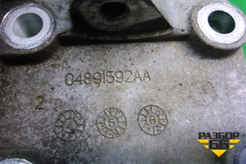 Кронштейн генератора (4B11 2.0л) (04891592AA) для Mitsubishi Lancer-X с 2007г (Лансер)