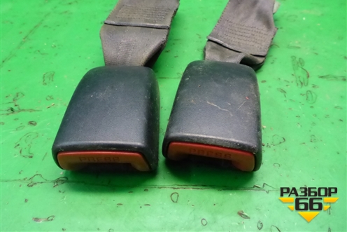 Замок ремня безопасности задний (пара) для Mitsubishi Lancer-X с 2007г (Лансер)