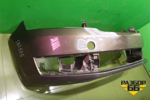Бампер передний (60U807221F) для Skoda Rapid с 2013г (Рапид)
