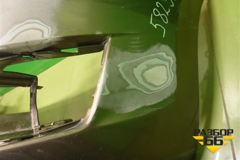 Бампер передний (60U807221F) для Skoda Rapid с 2013г (Рапид)