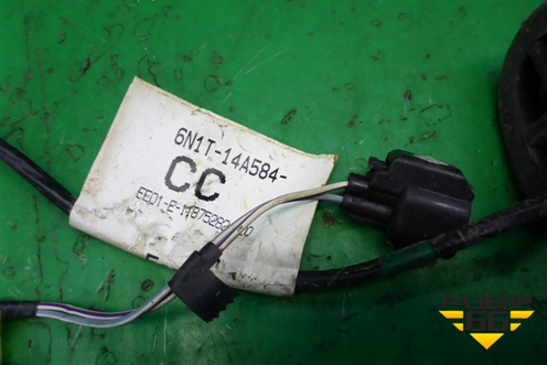 Проводка двери задней левой (мех.стеклоподъёмник) (6N1T14A584CC) для Ford Fusion с 2002г (Фьюжн)