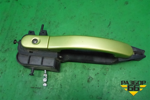 Ручка наружная двери передней левой (6N29F224A37AB) для Ford Fusion с 2002г (Фьюжн)