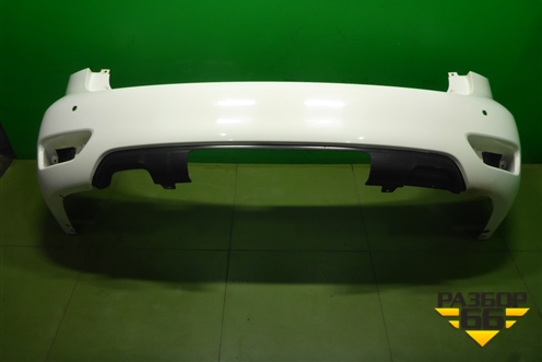 Бампер задний (под парктроник) для Nissan Patrol (Y62) с 2010г (Патрол)