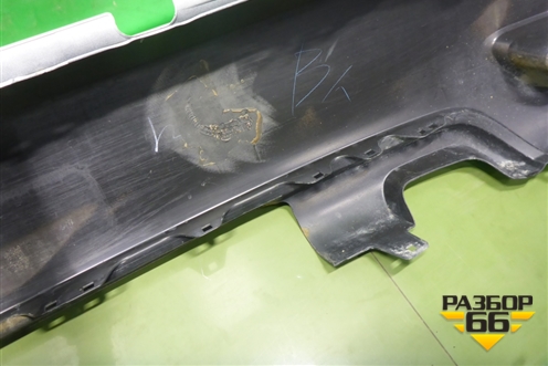 Бампер задний (под парктроник) для Nissan Patrol (Y62) с 2010г (Патрол)