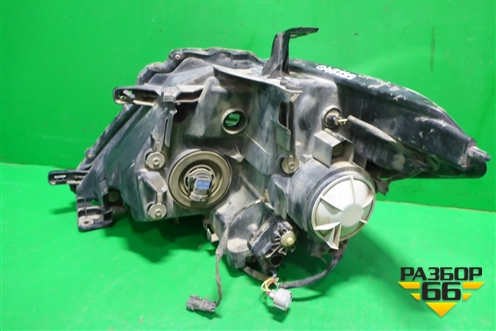 Фара правая (до 2014г ксенон с блоком и лампой установлены би ксеноновые линзы) (260101LB1B) для Nissan Patrol (Y62) с 2010г (Патрол)