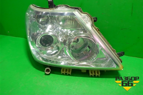 Фара правая (до 2014г ксенон с блоком и лампой установлены би ксеноновые линзы) (260101LB1B) для Nissan Patrol (Y62) с 2010г (Патрол)