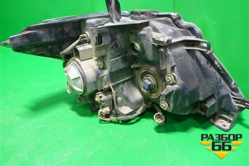 Фара левая (до 2014г ксенон с блоком и лампой установлены би ксеноновые линзы) (260601LB1B) для Nissan Patrol (Y62) с 2010г (Патрол)