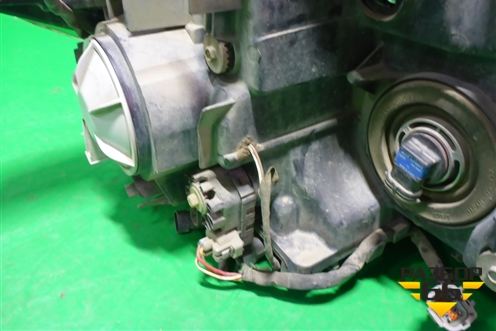 Фара левая (до 2014г ксенон с блоком и лампой установлены би ксеноновые линзы) (260601LB1B) для Nissan Patrol (Y62) с 2010г (Патрол)