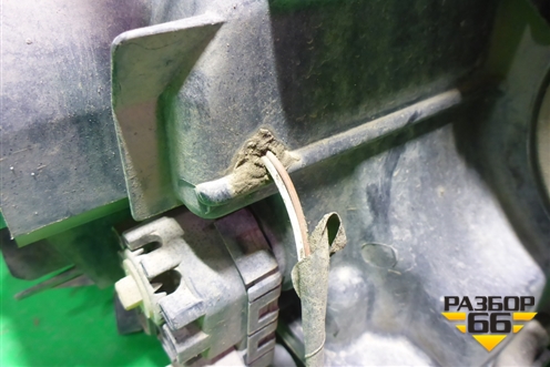 Фара левая (до 2014г ксенон с блоком и лампой установлены би ксеноновые линзы) (260601LB1B) для Nissan Patrol (Y62) с 2010г (Патрол)