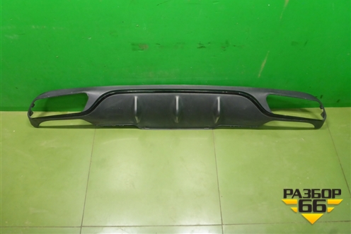 Юбка заднего бампера (дубликат стиль AMG) для Mercedes Benz E-Klass W213 с 2016г (Е)