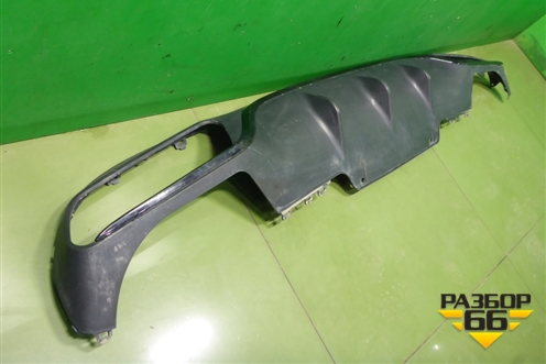 Юбка заднего бампера (дубликат стиль AMG) для Mercedes Benz E-Klass W213 с 2016г (Е)