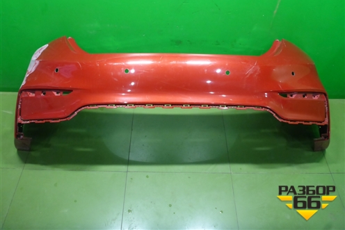 Бампер задний (до 2020г под парктроник) (86611H5000) для Hyundai Solaris с 2017г (Солярис)